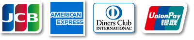 クレジットカード JCB アメリカン・エキスプレス ダイナースクラブ 銀聯カード
